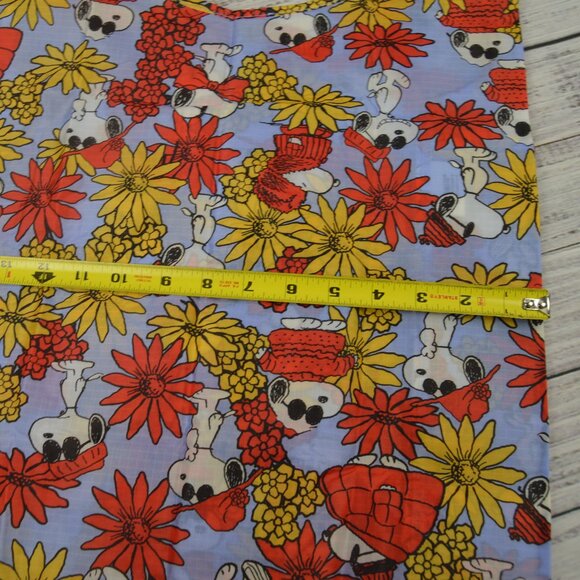 BAGGU Peanuts Snoopy Floral Flowers Reusable Bag NEW - Picture 9 of 12